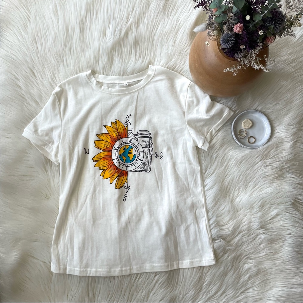 Target White Boho Top